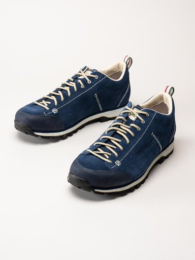 Dolomite - 54 Low Evo - Mörkblå vandringsskor i mocka