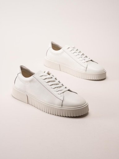 Vagabond - Derek - Vita sneakers i skinn