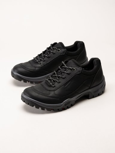 Ecco - Xpedition WP - Svarta promenadskor i oljad nubuck