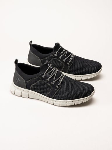 Rieker - Svarta sportiga slip on skor