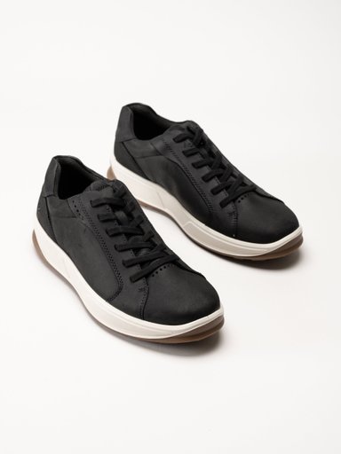 Ecco - Byway 2.0 - Svarta promenadskor i oljad nubuck