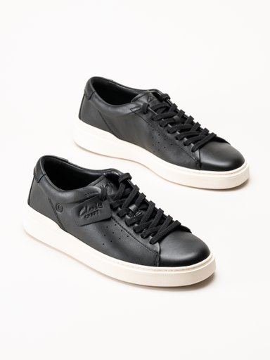 Clarks - Craft Swift - Svarta sneakers i skinn