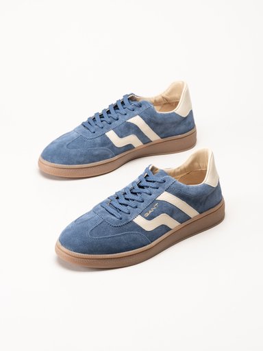 Gant Footwear - Cuzmo - Blå sneakers i mocka