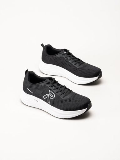 Rieker - Svarta sneakers i mesh