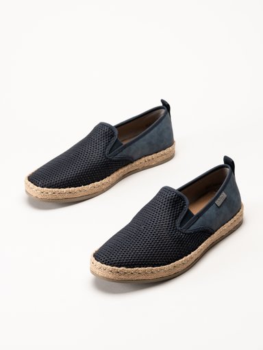 Rieker - Blå slip on skor