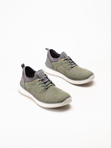 Rieker - Gröna slip on sneakers