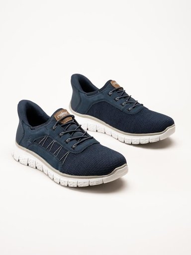 Rieker - Ready 2Go - Blå slip on skor i mesh