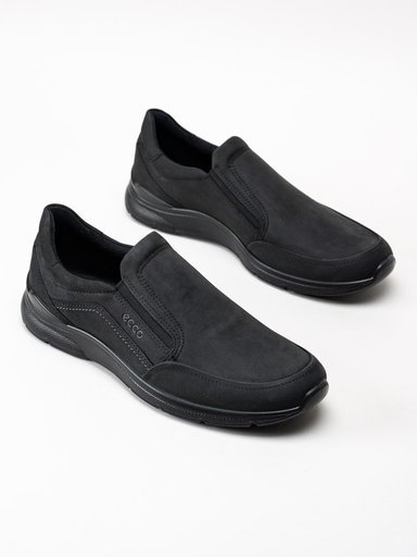 Ecco - Irving - Svarta slip on skor