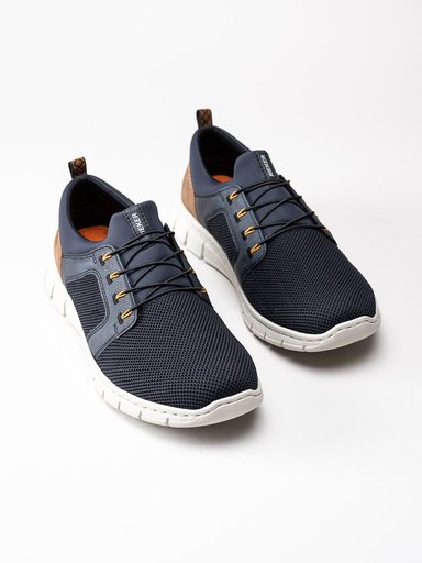 Rieker - Mörkblå slip on sneakers