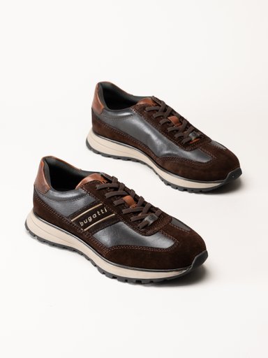 Bugatti - Timon - Mörkbruna sneakers