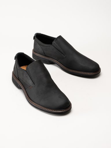 Ecco - Turn - Svarta slip on skor