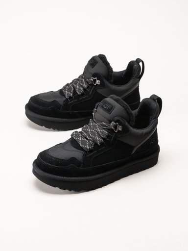 UGG - M Lowmel - Svarta ullfodrade sneakers