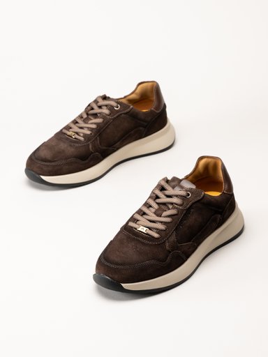 Ambitious - Ronnie - Mörkbruna sneakers