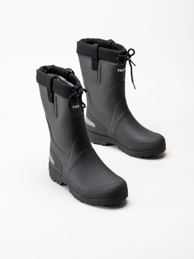 Tretorn - Nord 2.0 - Svarta fodrade gummistövlar