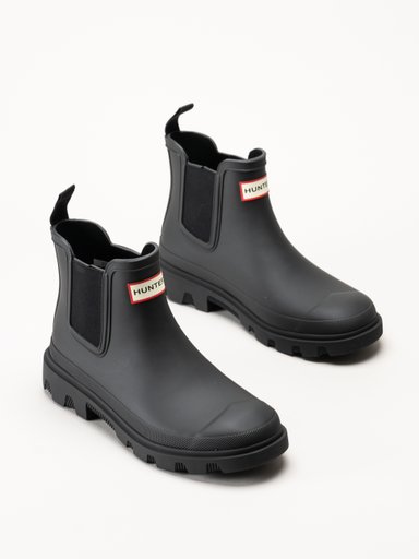 Hunter - Downpour Chelsea - Svarta gummistövlar