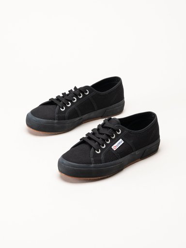 Superga - 2750 Cotu Classic - Svarta sneakers i canvas