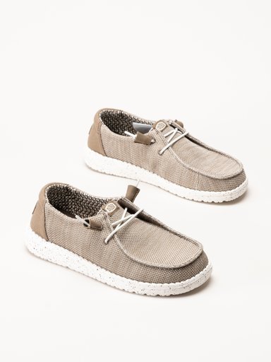 Hey Dude - Wendy - Beige snörskor
