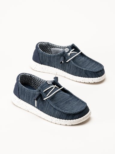 Hey Dude - Wendy - Marinblå snörskor