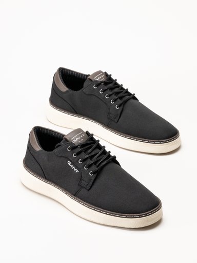 Gant Footwear - San Prep - Svarta tygsneakers