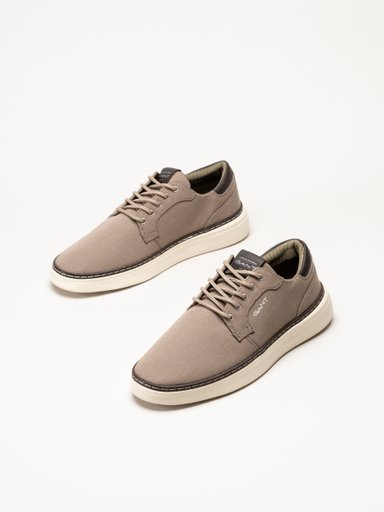 Gant Footwear - San Prep - Ljusbruna sneakers i textil