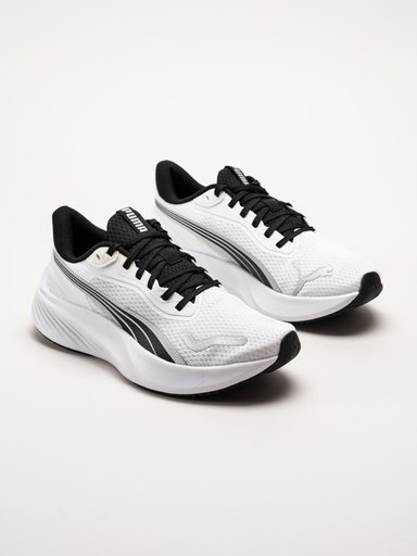 Puma - Pounce Lite - Vita löparskor i textil