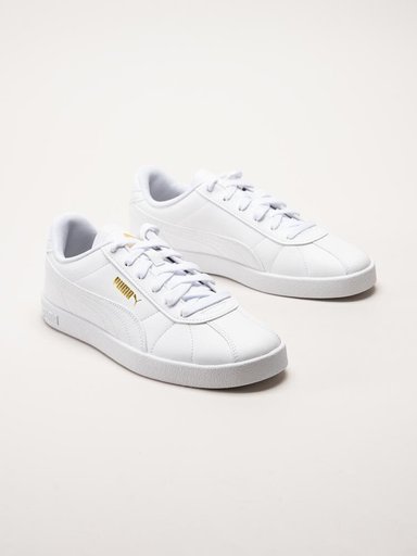 Puma - Club II SL - Vita sneakers i skinnimitation