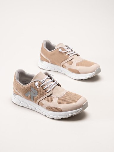 Rieker - Ljusrosa sportskor i textil