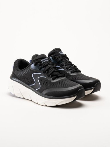 Skechers - DLux Walker 2.0 Active Pace - Svarta sportiga sneakers