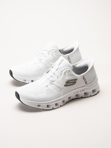 Skechers - Slip Ins Glide - Step Pro - Vita slip-ins sportskor i textil