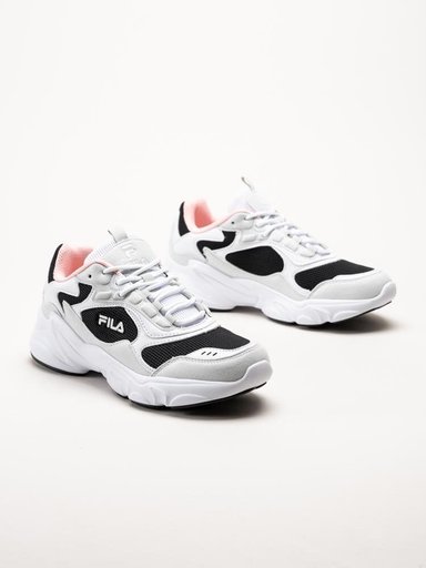 FILA - Collene CB Wmn - Vit svarta chunky sneakers