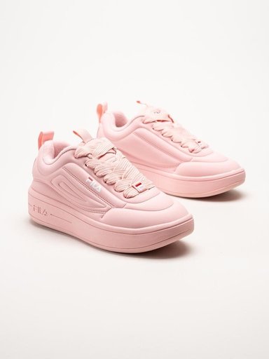 FILA - Superbubble Wmn - Rosa sneakers i skinnimitation