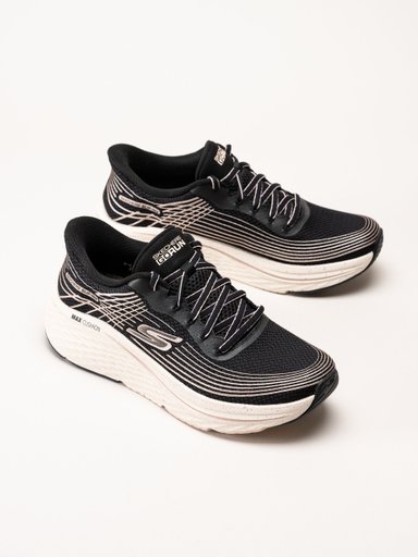 Skechers - Slip-Ins Max Cushioning Elite - Svarta slip-ins sportskor