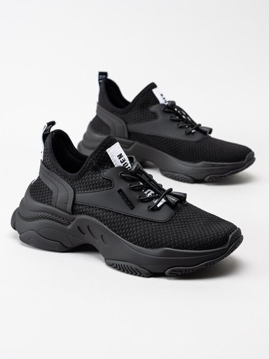 Steve Madden - Match-E - Svarta chunky sneakers i textil