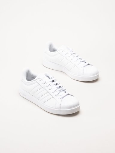 Adidas - Streettalk - Vita sneakers i skinnimitation