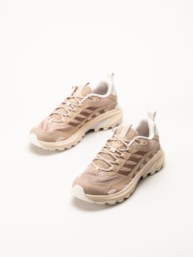 Merrell - Moab Speed 2 - Beige sneakers i textil