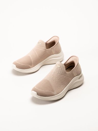 Skechers - Arch Fit Ultra Flex 3.0 Martha - Beige slip-ins sneakers