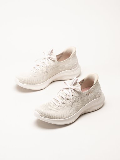 Skechers - Ultra Flex 4.0 - Beige slip ins snekaers