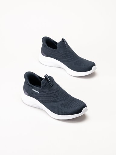 Skechers - Ultra Flex 4.0 - Marinblå slip-ins sneakers