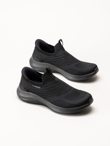 Skechers - Ultra Flex 4.0 - Svarta slip-ins sneakers