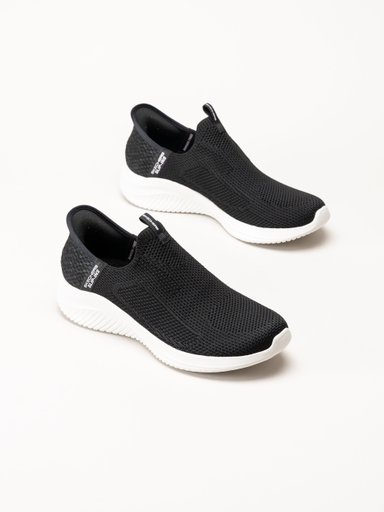 Skechers - Ultra Flex 3.0 - Svarta slip-ins sneakers