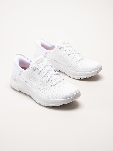 Skechers - Arch Fit 2.0 - Vita slip-ins sneakers i mesh