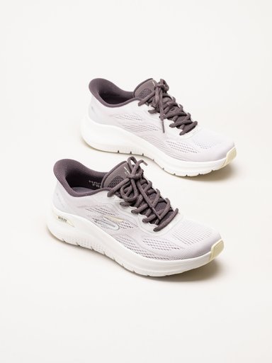 Skechers - Arch Fit 2.0 - Ljuslila slip-ins sneakers i mesh