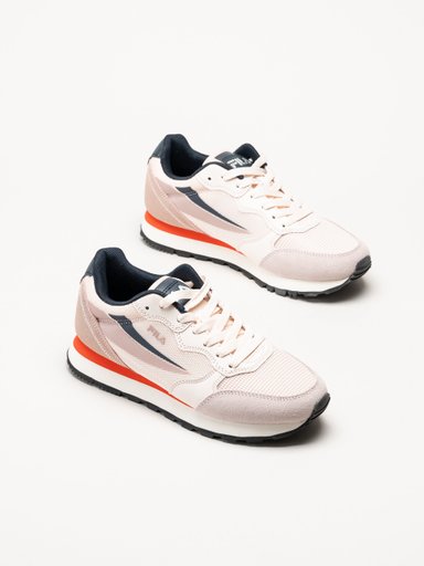 FILA - Hypert - Rosa sneakers i textil och mocka