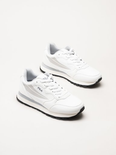 FILA - Hypert - Vita sneakers i skinnimitation