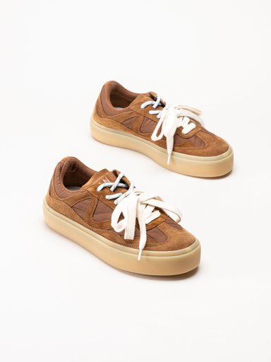 Inuikii - Lynn - Bruna sneakers i mocka
