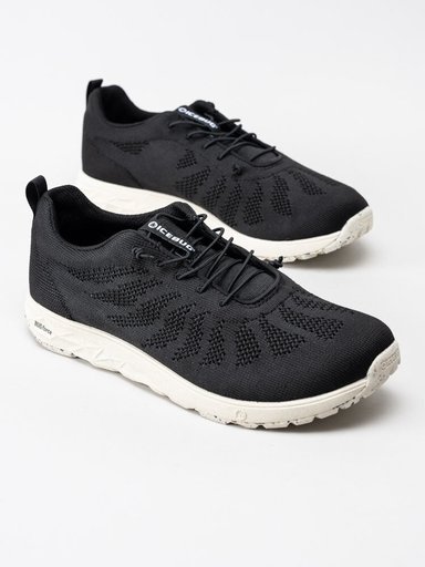 Icebug - Eli RB9X - Svarta sportskor med vit sula i mesh