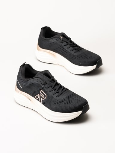 Rieker - Svarta sneakers i mesh