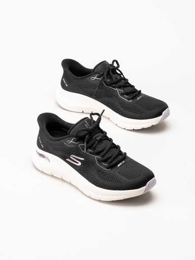 Skechers - Arch Fit 2.0 - Svarta slip-ins sneakers