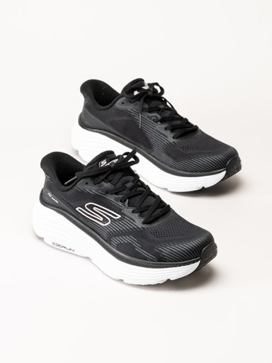 Skechers - Max Cushioning - Svarta slip in sneakers
