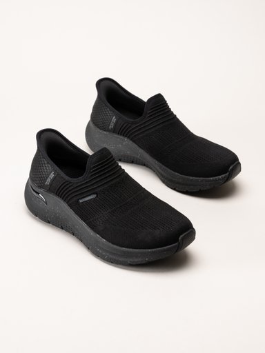 Skechers - Arch Fit 2.0 - Svarta slip-ins sneakers